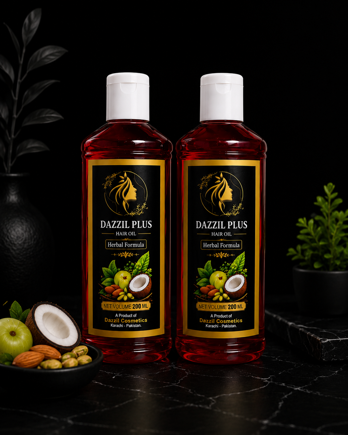 👑 2 BOTTLE HAIR OIL PREMIUM DEAL